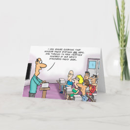 Funny Cartoon Nuklearer Power ist sicher Karte