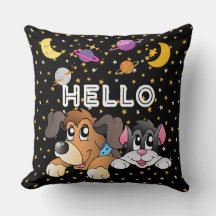 Funny Cartoon Schwarzes Universum Kinder Kinderzim