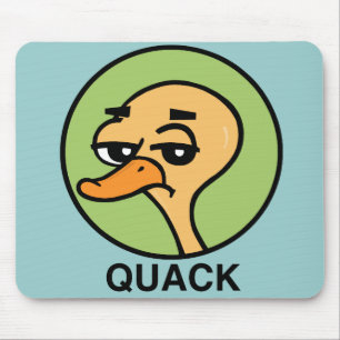FUNNY CARTOON STYLE DUCK MOUSE PAD MOUSEPAD