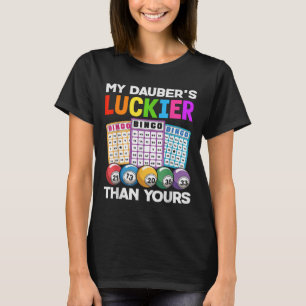 Funny Casino Ausrüstung Bingo Spieler Männer Fraue T-Shirt