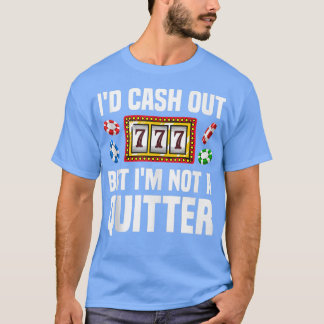 Funny Casino Designs for Men Women Gambling Game P T-Shirt