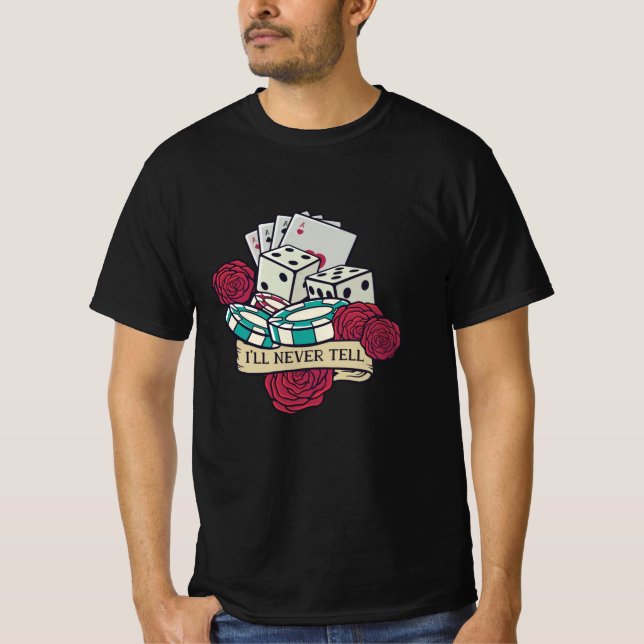 Funny Casino T-Shirt (Vorderseite)