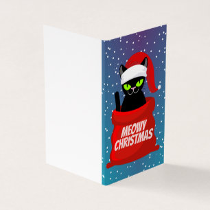 Funny Cat 25 Pack Weihnachtskarten
