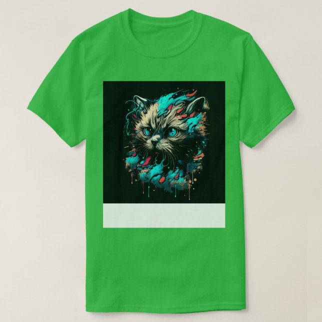 Funny Cat 4 T-Shirt (Design vorne)