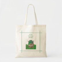 Funny Cat am St. Patrick's Day