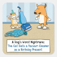 Funny Cat and Dog Vacuum Cleaner