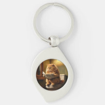 Funny Cat auf der Toilette | Quirky Bathroom Spaß