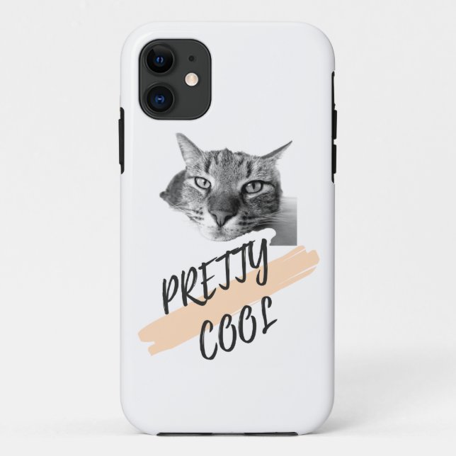 Funny cat Case-Mate Tough Apple iPhone 11 Fall Hülle (Rückseite)