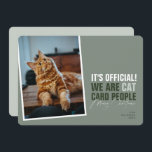 Funny Cat Christmas Card MeowChristmas Feiertagskarte<br><div class="desc">Eine lustige Weihnachtskarte für jeden neuen Katzenbesitzer.</div>