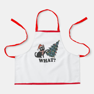 Funny Cat Christmas Kids Schürze