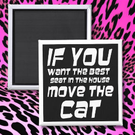 Funny cat cite nouveauté magnets humour gag cadeau