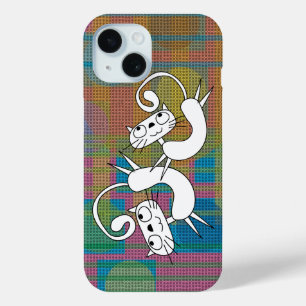 Funny Cat Dance iPhone Case