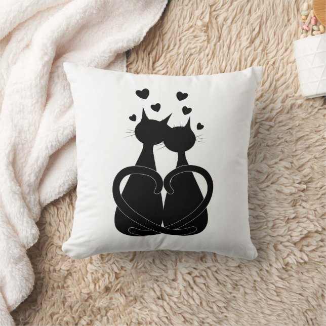 "Funny Cat Design" Drehkissen Kissen (Decke)