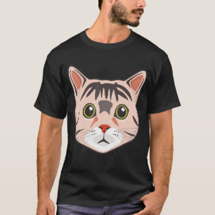 Funny Cat Face Meowdy Niedlich Kitten Cat Meme T-Shirt