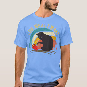 Funny Cat Geschenke für Katzenliebhaber Ich tue, w T-Shirt