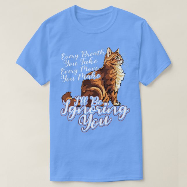 Funny Cat Geschenke Männer Frauen Kinder Funny Cat T-Shirt (Design vorne)