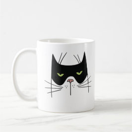 Funny Cat Good Morning Wake Up Quote Coffee Mug Kaffeetasse