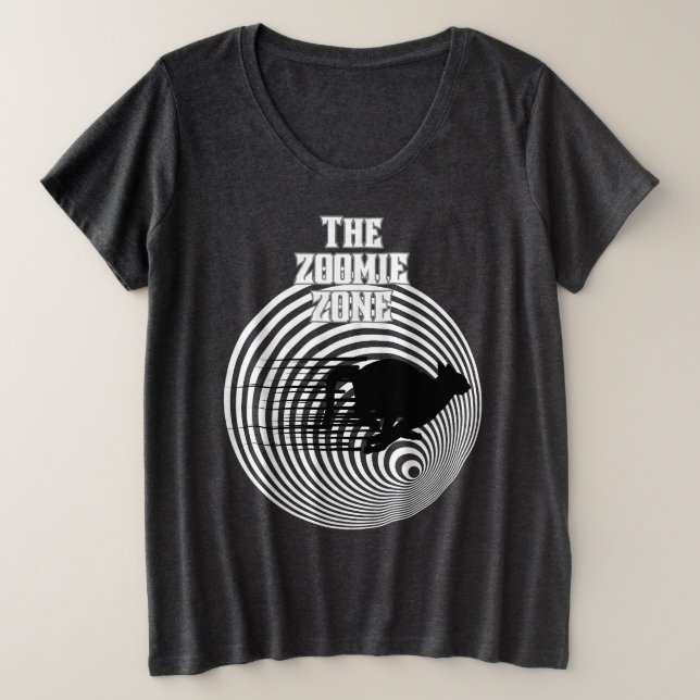 Funny Cat Große Größe T-Shirt (Design vorne)