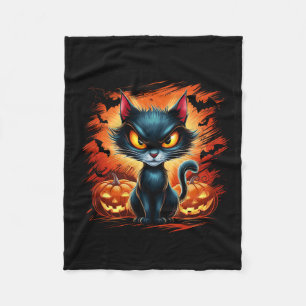 Funny Cat Halloween Kostüm Katze Liebe Männer Frau Fleecedecke