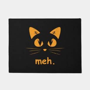 Funny Cat Halloween Shirt für Männer Frauen Fußmatte