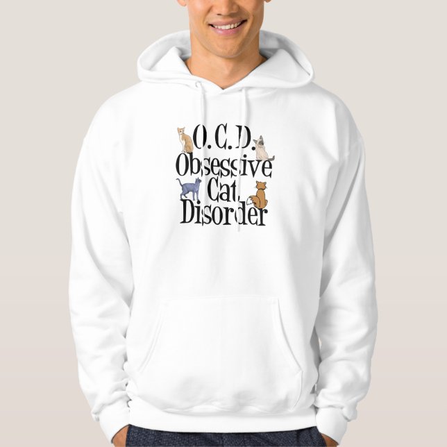 Funny Cat Hoodie (Vorderseite)