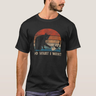 Funny Cat , I Do What I Want Cat , Cat T-Shirt