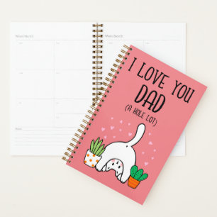 Funny Cat I Liebe Sie Vater A Hole Lot Planer