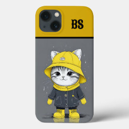 Funny Cat in Rain Boots - Cat Spaß Case-Mate iPhone Hülle