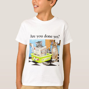 Funny Cat in Wurf 464 T - Shirt