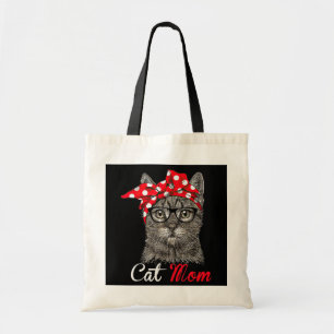 Funny Cat Mama für Cat Lovers Mütter Tagesgeschenk Tragetasche