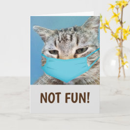 Funny Cat Medical wird gut Karte