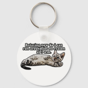 Funny Cat Meme für Kätzchen und Katzenbesitzer Schlüsselanhänger
