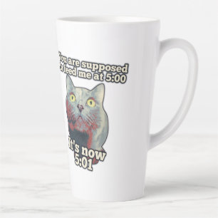 Funny Cat Meme für Kätzchen und Katzenliebhaber Milchtasse