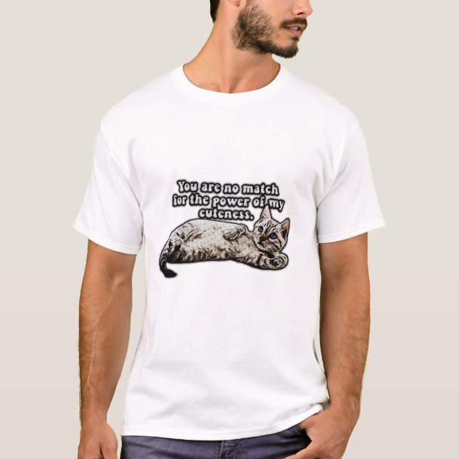 Funny Cat Meme für Kätzchenbesitzer und Katzenbesi T-Shirt (Vorderseite)