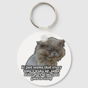 Funny Cat Meme für Kätzchenliebhaber und Katzenbes Schlüsselanhänger