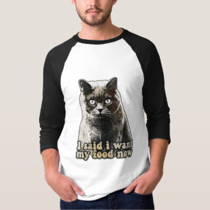 Funny Cat Meme für Katzenliebhaber und Kätzchenbes T-Shirt