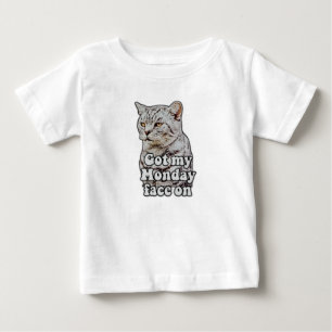 Funny Cat Meme für Kitty Liebhaber und Katzenliebh Baby T-shirt