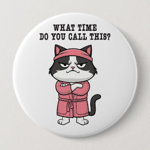 Funny Cat Missed Cursome Button