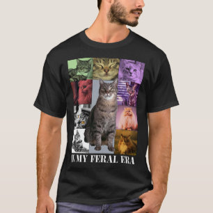 Funny Cat Moon in meiner Wildzeit Niedlich Kitten  T-Shirt
