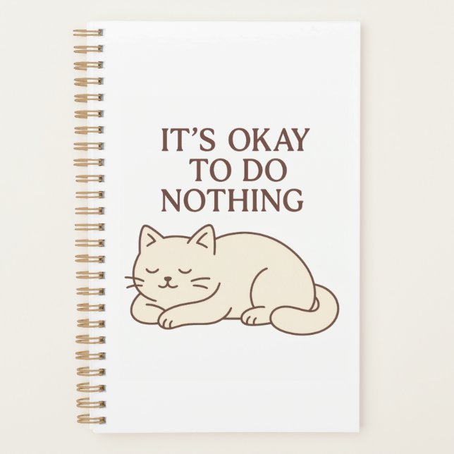 Funny Cat Notebook - Niedliches Journal für Cat Lo Planer (Vorderseite)