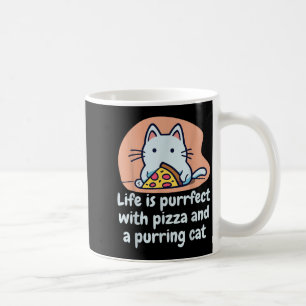 Funny Cat Pizza Lover Kitten Niedlich Cat Unglaubl Kaffeetasse