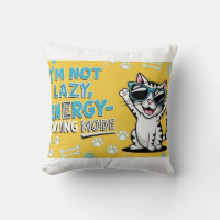 Funny Cat Poster, Cartoon Katze mit Sonnenbrille