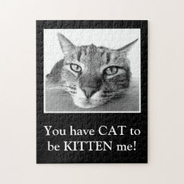 Funny Cat Pub Clever Black and White Kitten Niedli