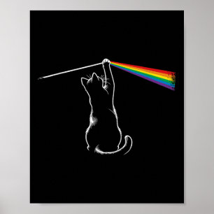 Funny Cat Rock Music Gift Frauen Kinder Autismus F Poster