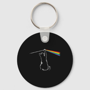 Funny Cat Rock Music Gift Frauen Kinder Autismus F Schlüsselanhänger