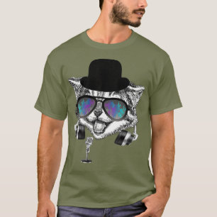 Funny Cat Shirt Amateur Ham Radio Operator Talk