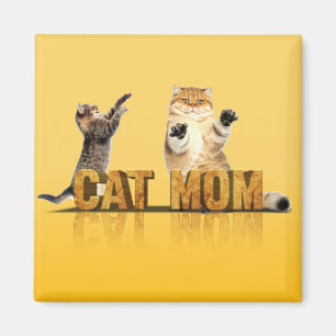 Funny Cat Shirt Katzenmama Katzenmami Magnet