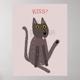 Funny Cat Spaß Poster