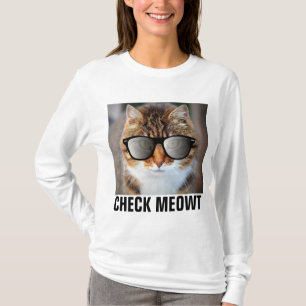 Funny Cat T - Shirt, KARO MEOWT T-Shirt