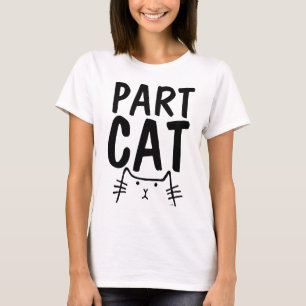 Funny Cat T - Shirt, TEIL CAT T-Shirt